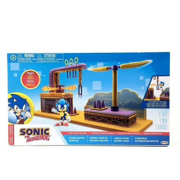 Sonic The Hedgehog Flying Battery Zone Interactive Playset With Figure - Picture 2 of 8